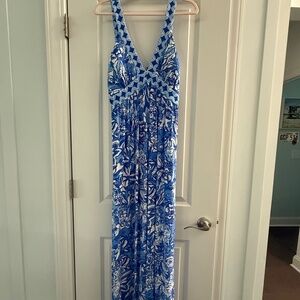 Lilly Pulitzer SERENA V-NECK MAXI DRESS